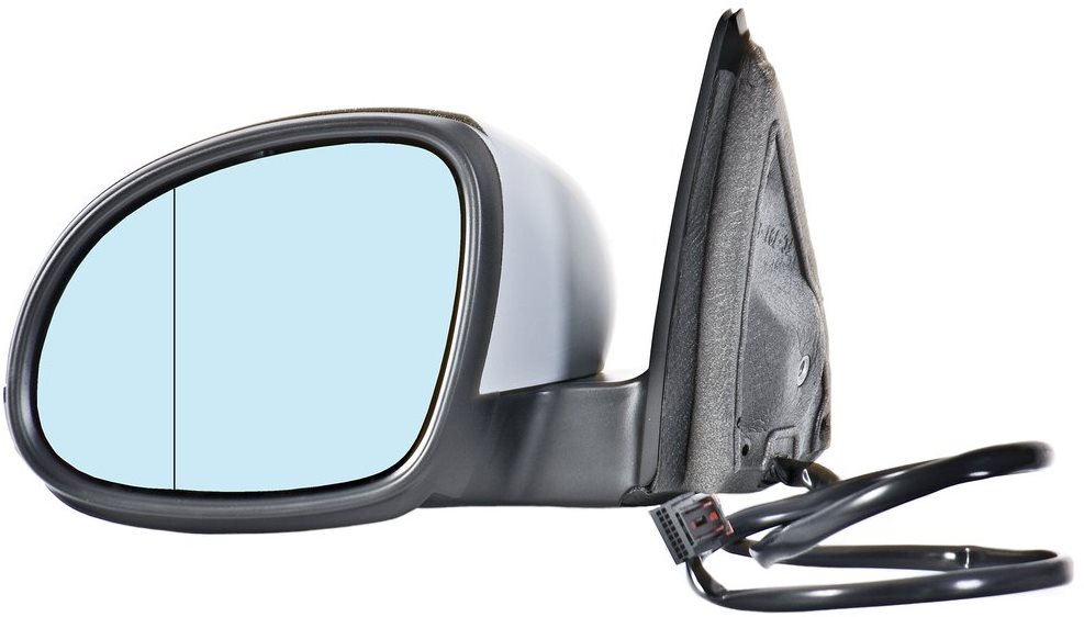 ACI zrcátko pro VW TIGUAN 07 el. sklopné s blikačem a světlem pro nástup pro lak (9pinů) L