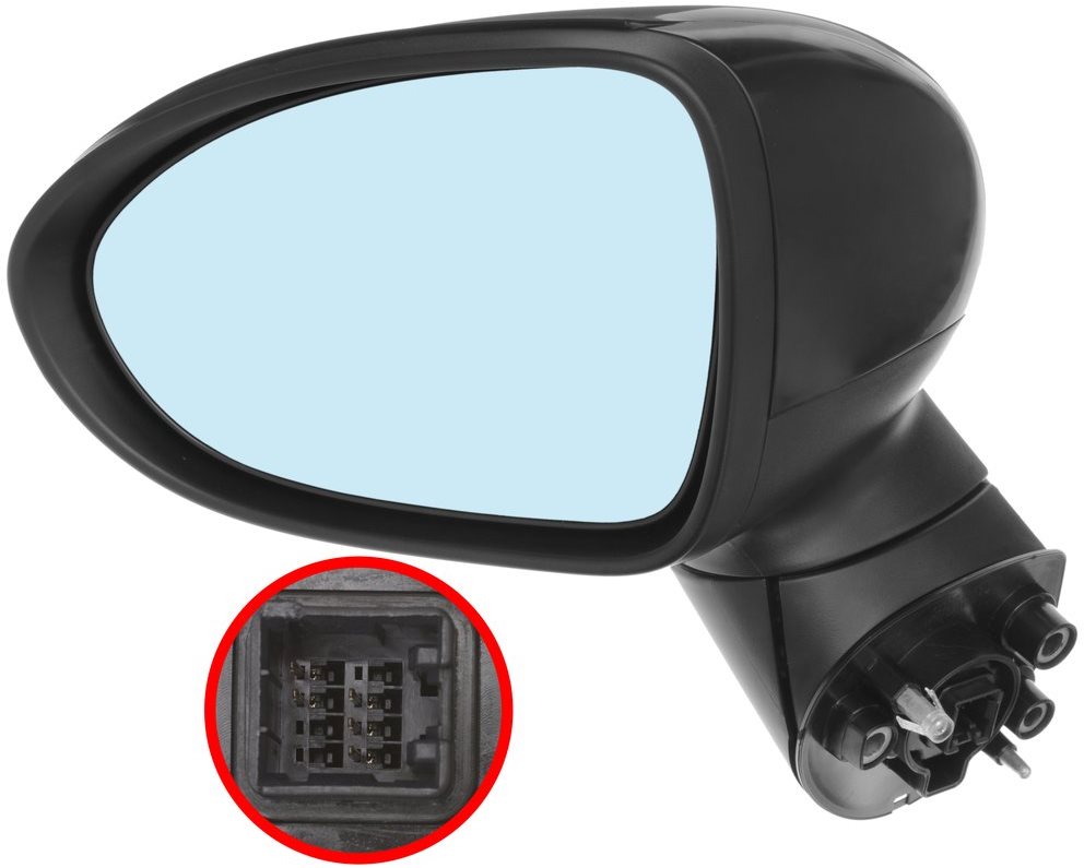 ACI zrcátko pro KIA Rio 11- pro lak (5pinů) L