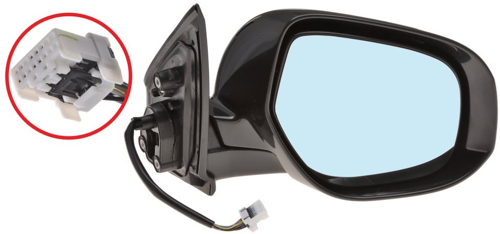 ACI zrcátko pro CITROEN C4 AIRCROSS 12- el. sklopné s blikačem pro lak (9pinů) P