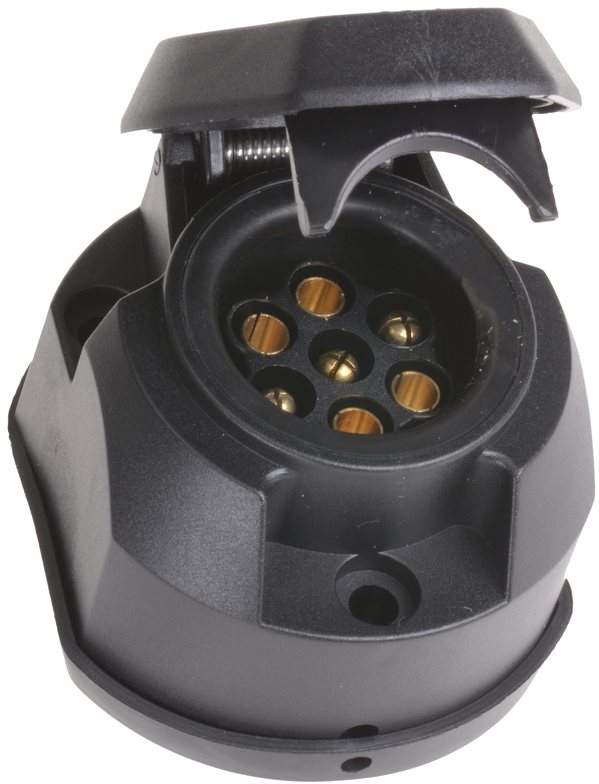 ACI Zásuvka 7 pin 12V plast + těsnění