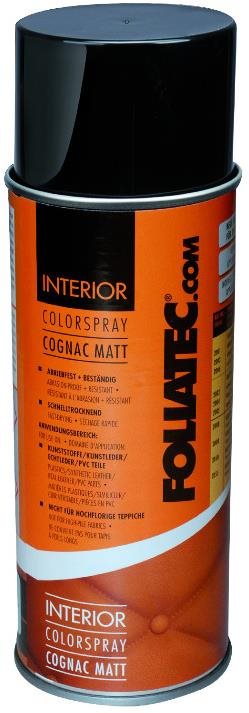 FOLIATEC barva na interiér - Interior Color Spray 400ml, barva koňaková matná