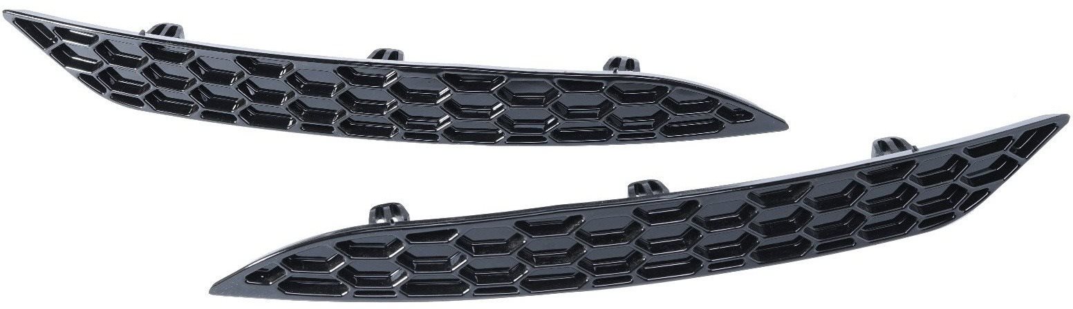 ACEXXON náhrada zadních odrazek ve vzoru včelí plástve pro VW Golf 7.5 GTI/R, barva lesklá černá