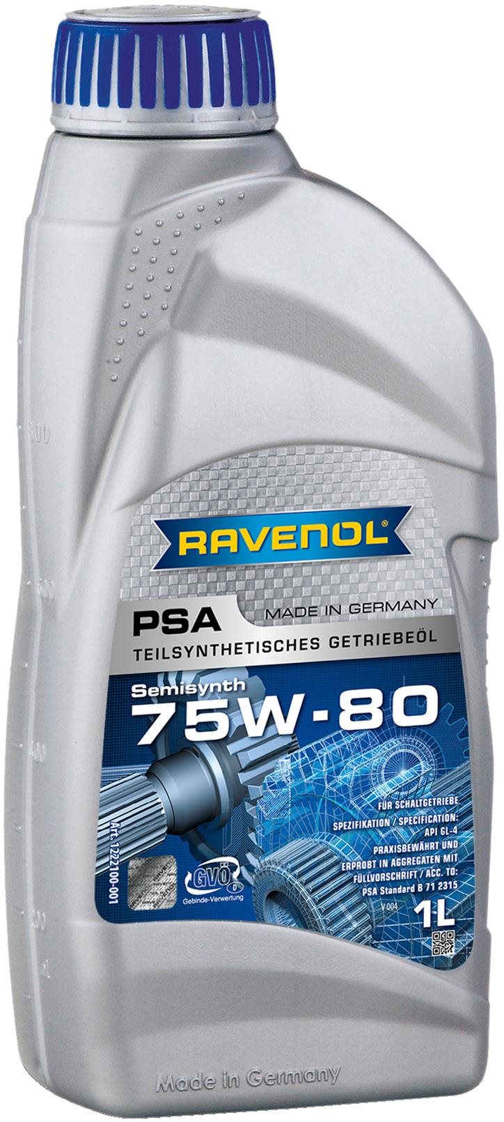RAVENOL Getriebeoel PSA SAE 75W-80; 1 L