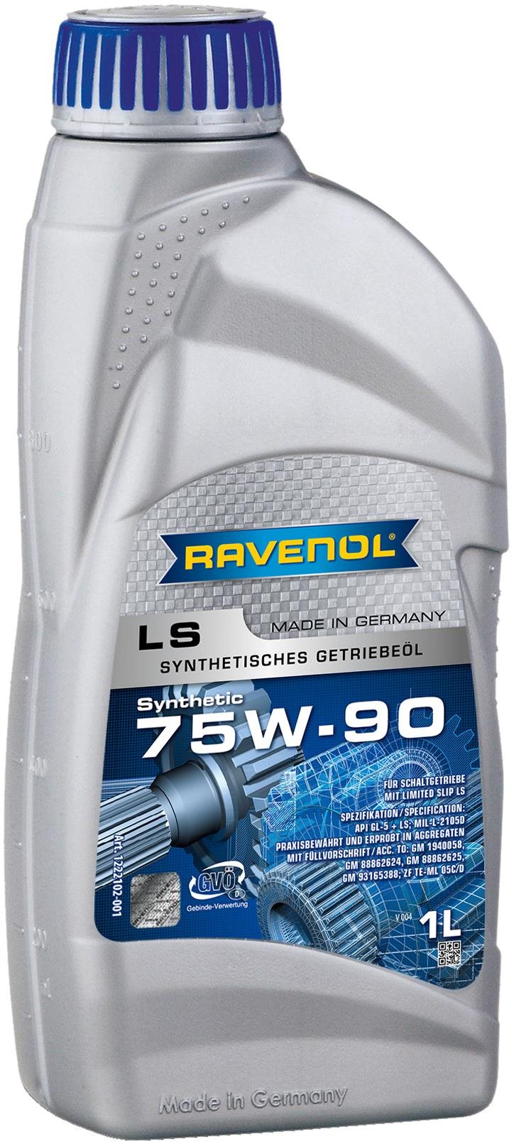 RAVENOL Getriebeoel LS SAE 75W-90; 1 L