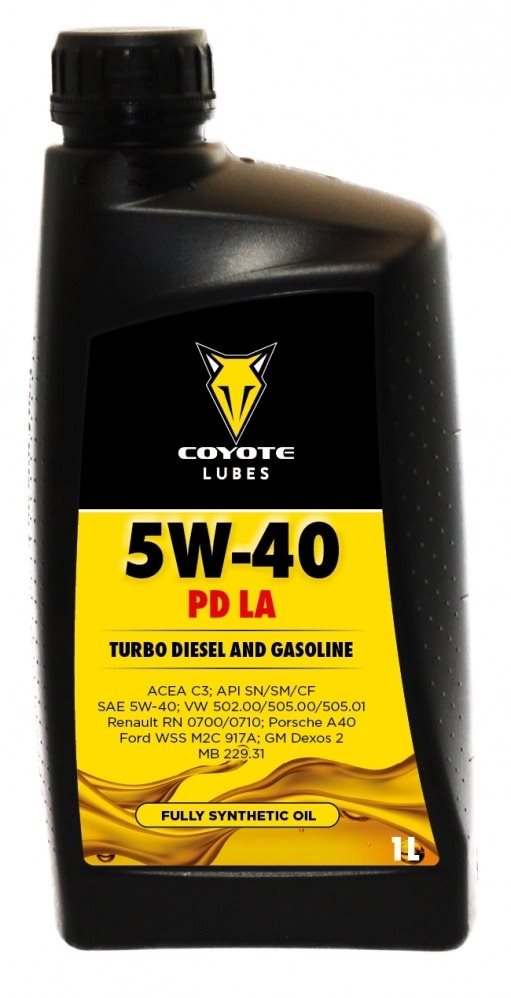 COYOTE LUBES 5W-40 PD LA 1L