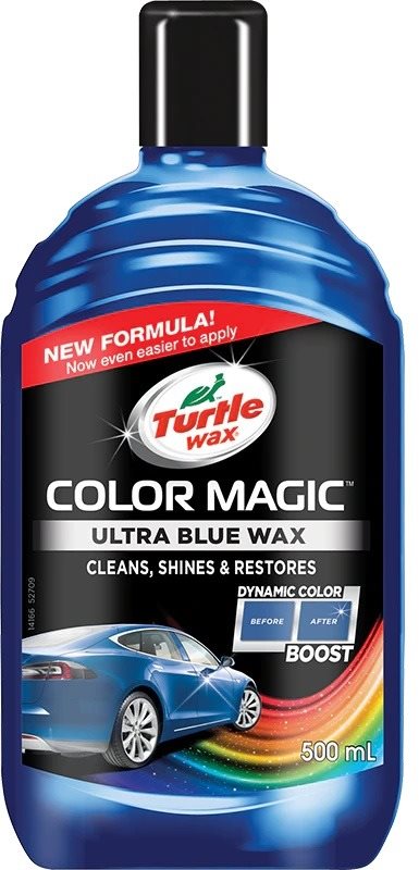 Turtle Wax Barevný vosk - modrý 500ml