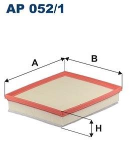 FILTRON vzduchový filtr AP 052/1