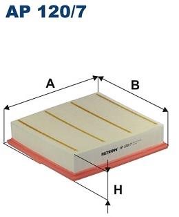 FILTRON vzduchový filtr AP 120/7