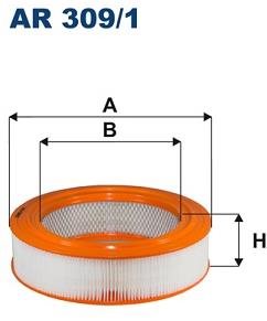 FILTRON vzduchový filtr AR 309/1