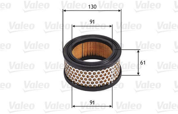VALEO vzduchový filtr 585702