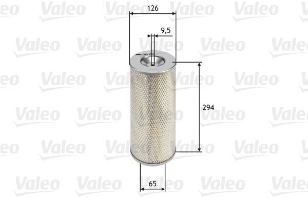 VALEO vzduchový filtr 585703