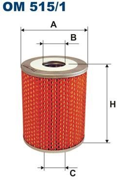 FILTRON Olejový filtr OM 515/1
