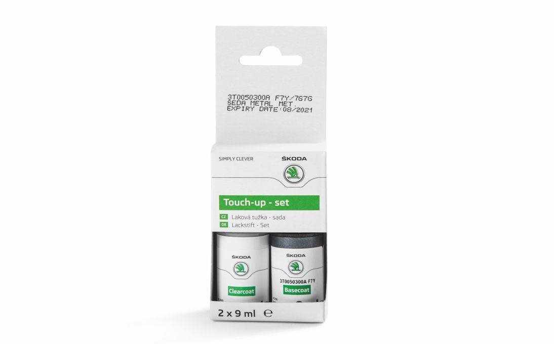 Škoda tužka laková, šedá quartz metalíza