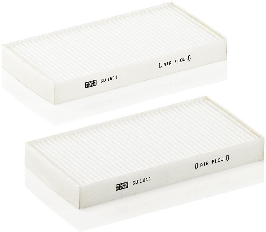 MANN-FILTER Filtr, vzduch v interiéru CU 1811-2