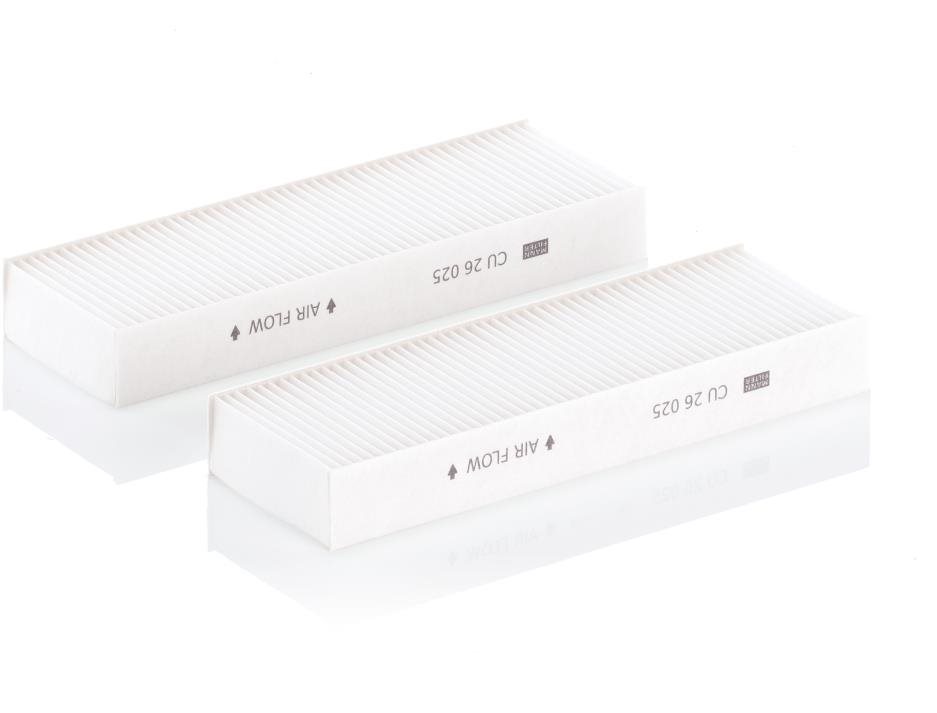 MANN-FILTER Filtr, vzduch v interiéru CU 26 025-2