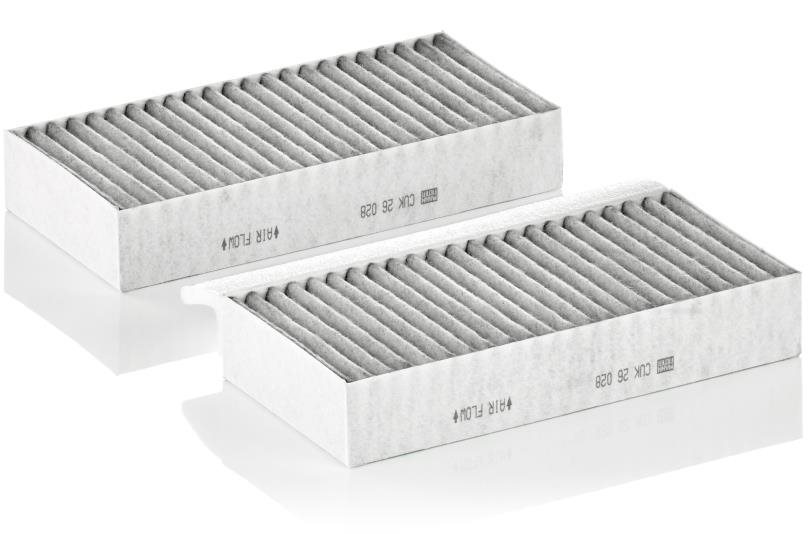 MANN-FILTER Filtr, vzduch v interiéru CUK 26 028-2