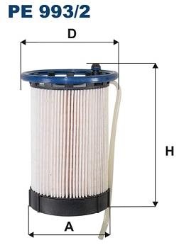 FILTRON Palivový filtr PE 993/2