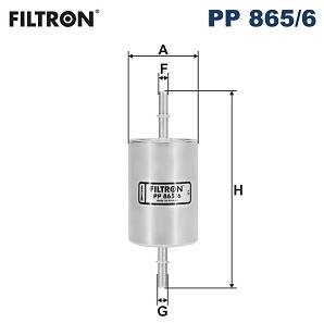 FILTRON Palivový filtr PP 865/6