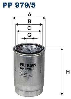 FILTRON Palivový filtr PP 979/5