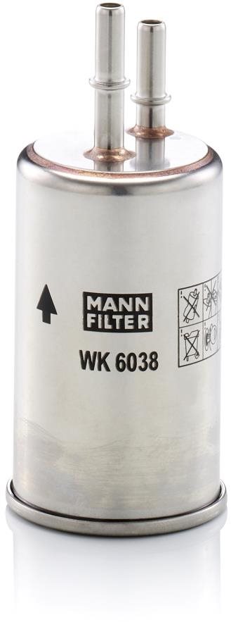 MANN-FILTER Palivový filtr WK 6038