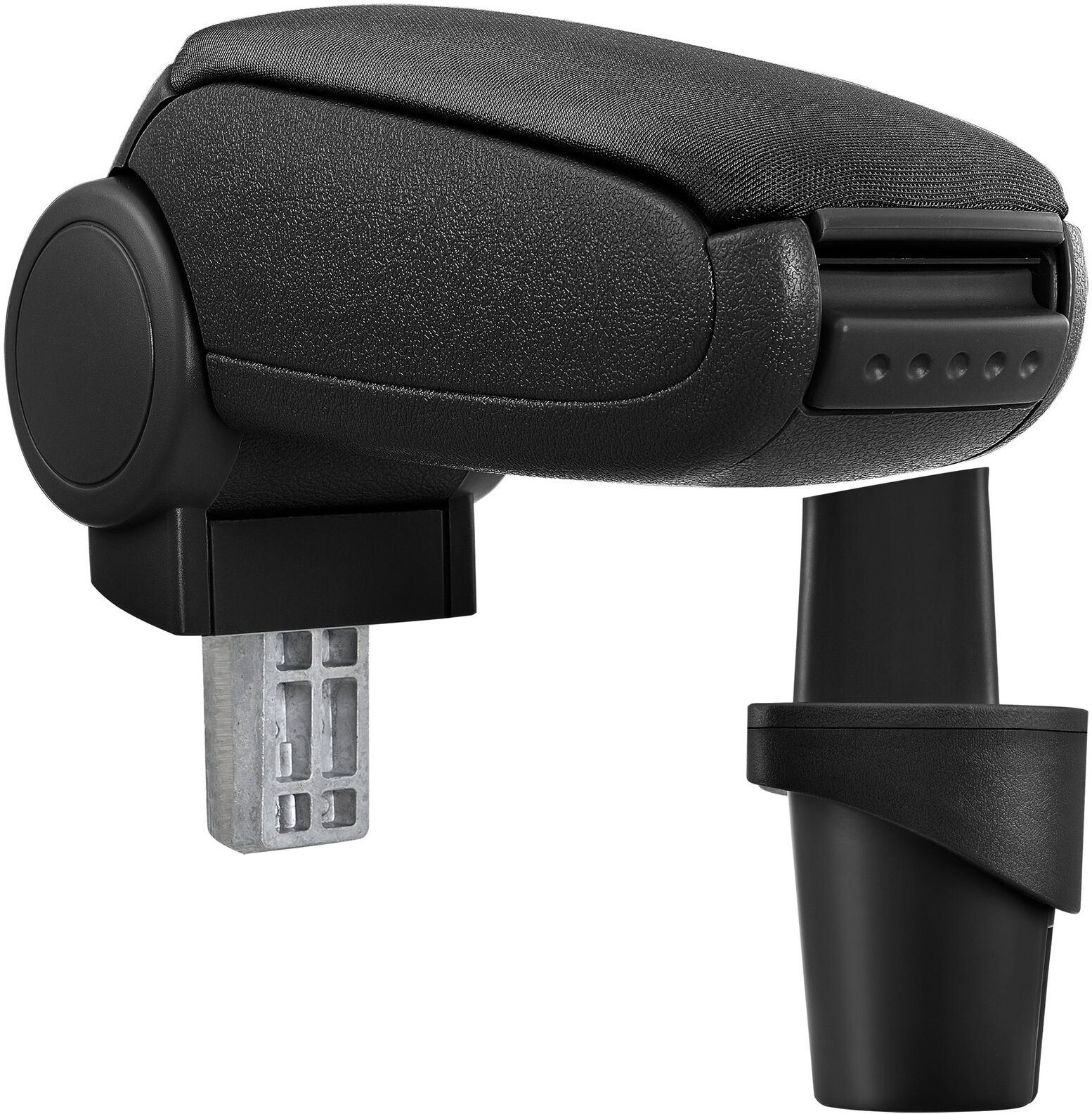 PROTEC Loketní opěrka, VW Caddy 2K textilní černá 2003 - 2018