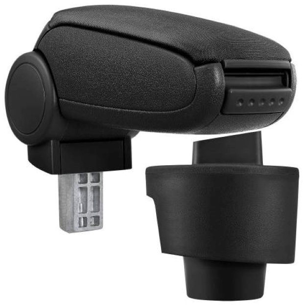 PROTEC Loketní opěrka, Seat Ibiza 6J textilní černá 2008 - 2018