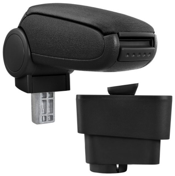 PROTEC Loketní opěrka, Fiat Punto Evo textilní černá 2005 - 2012