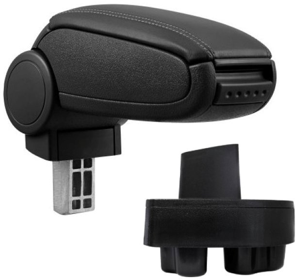 PROTEC Loketní opěrka, Opel Corsa C, syntetická kůže, černá 2000 - 2006
