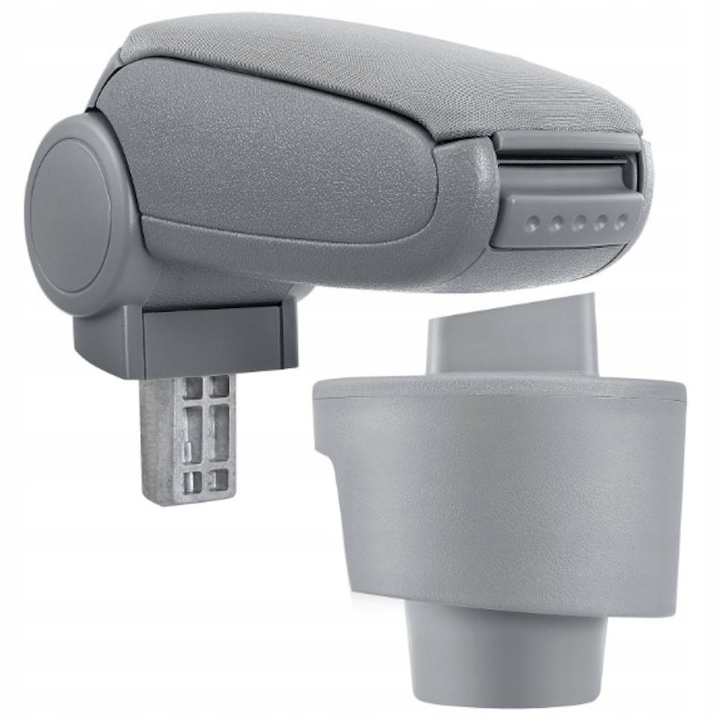 PROTEC Loketní opěrka, Škoda Fabia I textilní šedá 1999 - 2007