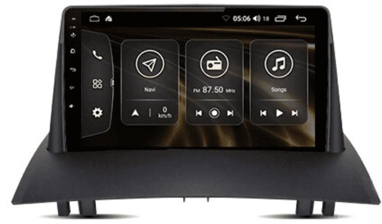 Hizpo 9" Autorádio Renault Megane 2 2002-2009 Android s GPS navigací, WIFI, USB, Bluetooth