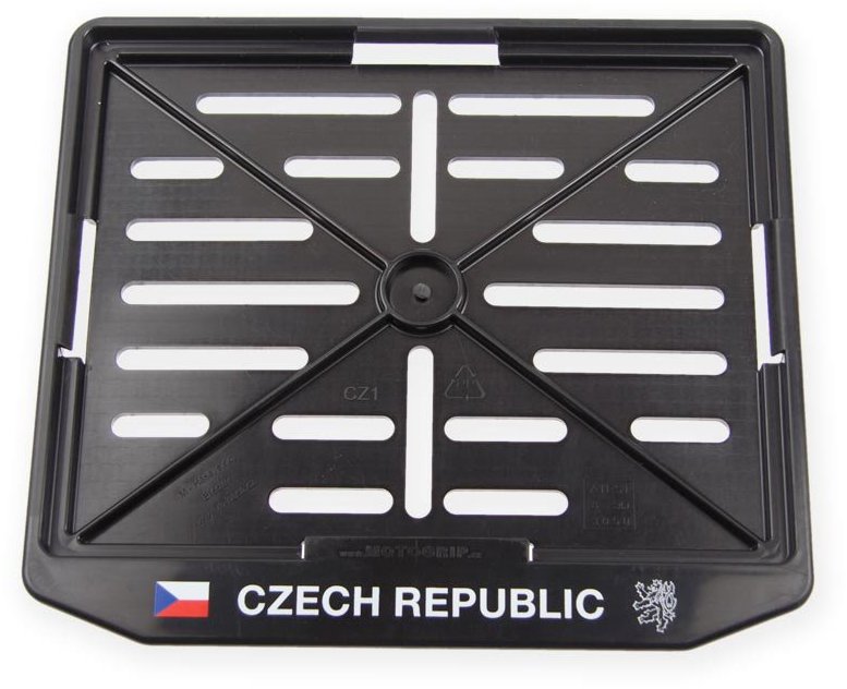 M-Hasa Podložka pod SPZ MOTO, vlajky ČR