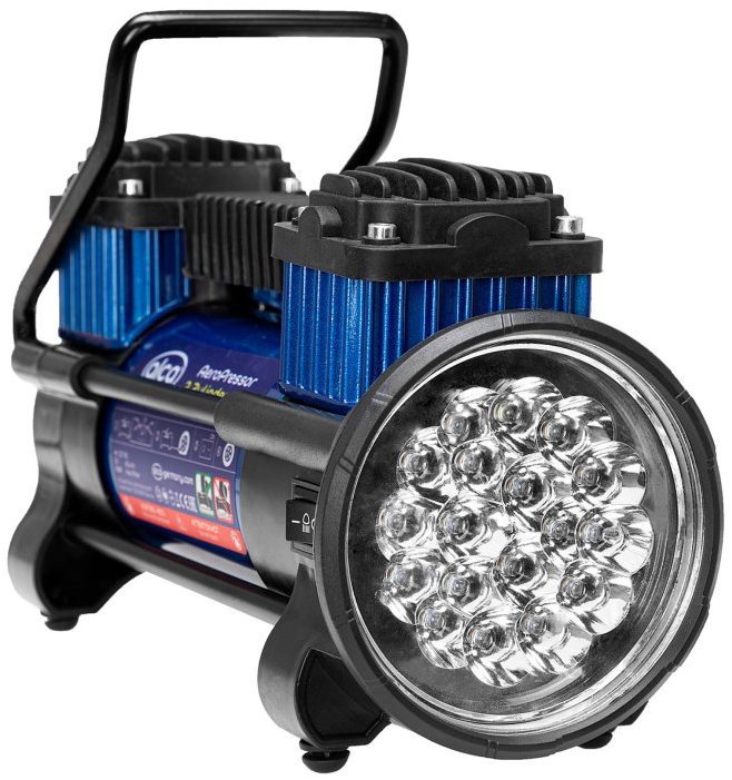 Alca Kompresor dvouválcový AeroPressor 12 V, 10 bar, s LED osvětlením