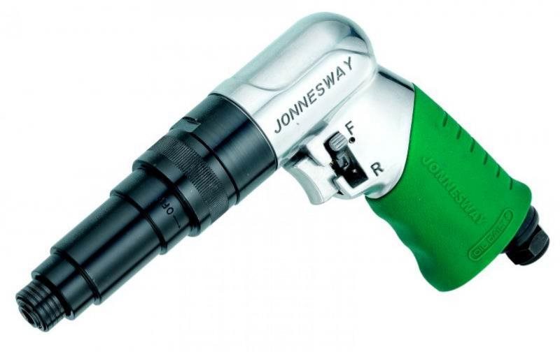 Jonnesway JAB-1017 Pneumatická oboustranná vrtačka - šroubovák 1/4", 5 - 13 Nm