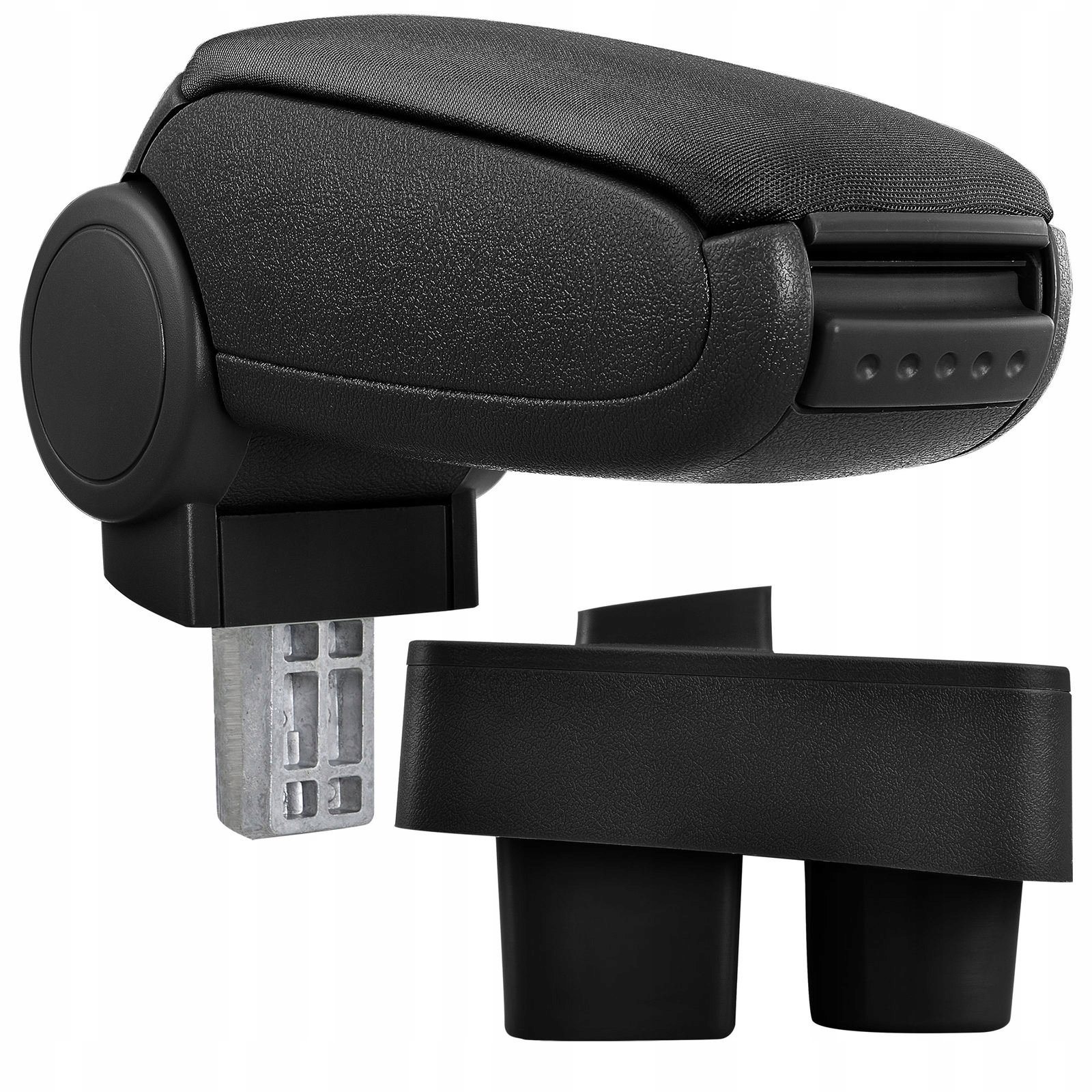 PROTEC Loketní opěrka Škoda Fabia II textilní černá od 2007-