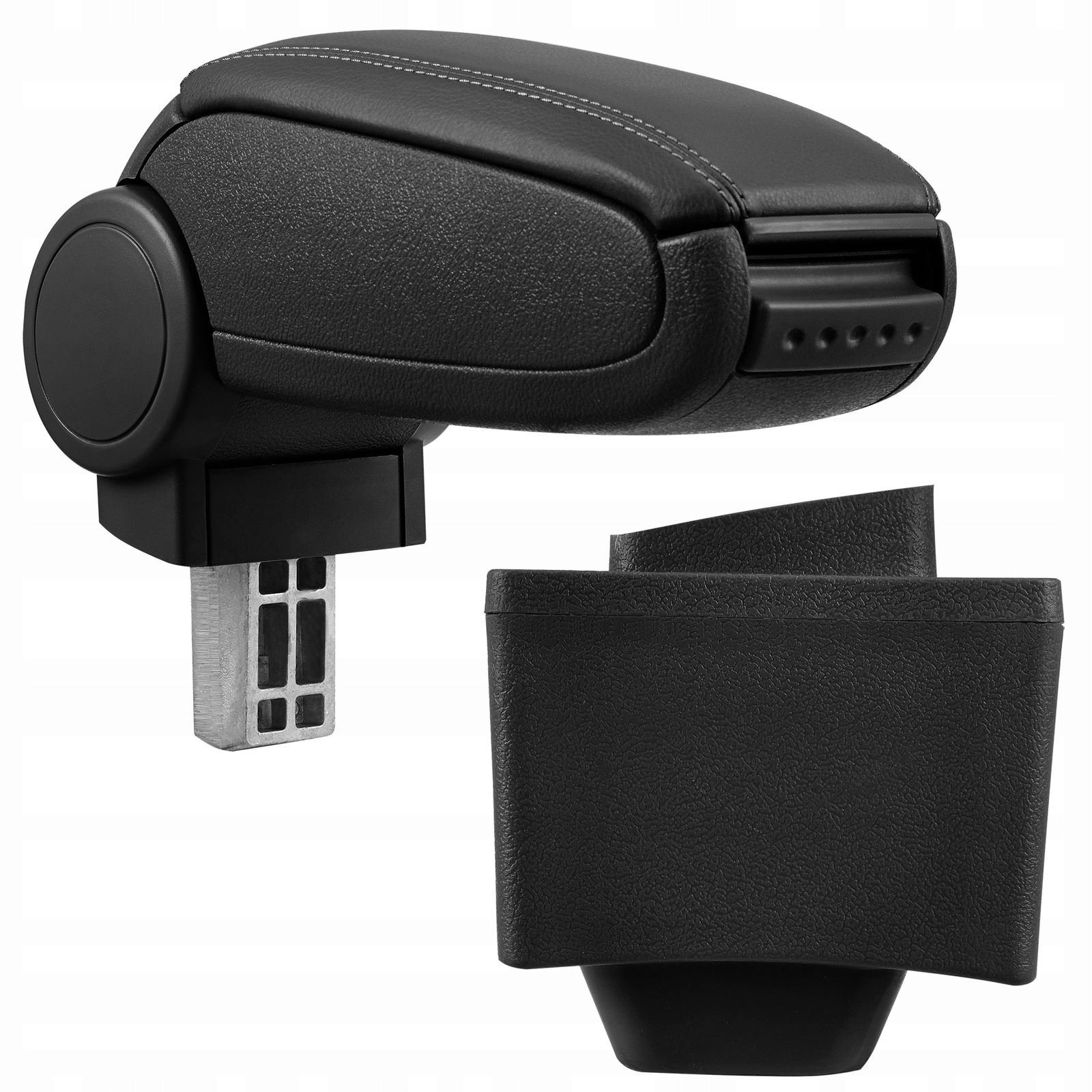 PROTEC Loketní opěrka Audi A3 8L syntetická kůže černá 1996-2003