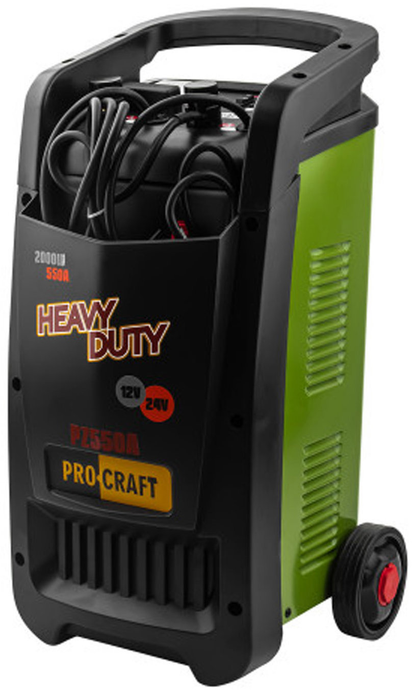 PROCRAFT Nabíječka autobaterií se startovacím zdrojem PZ550A