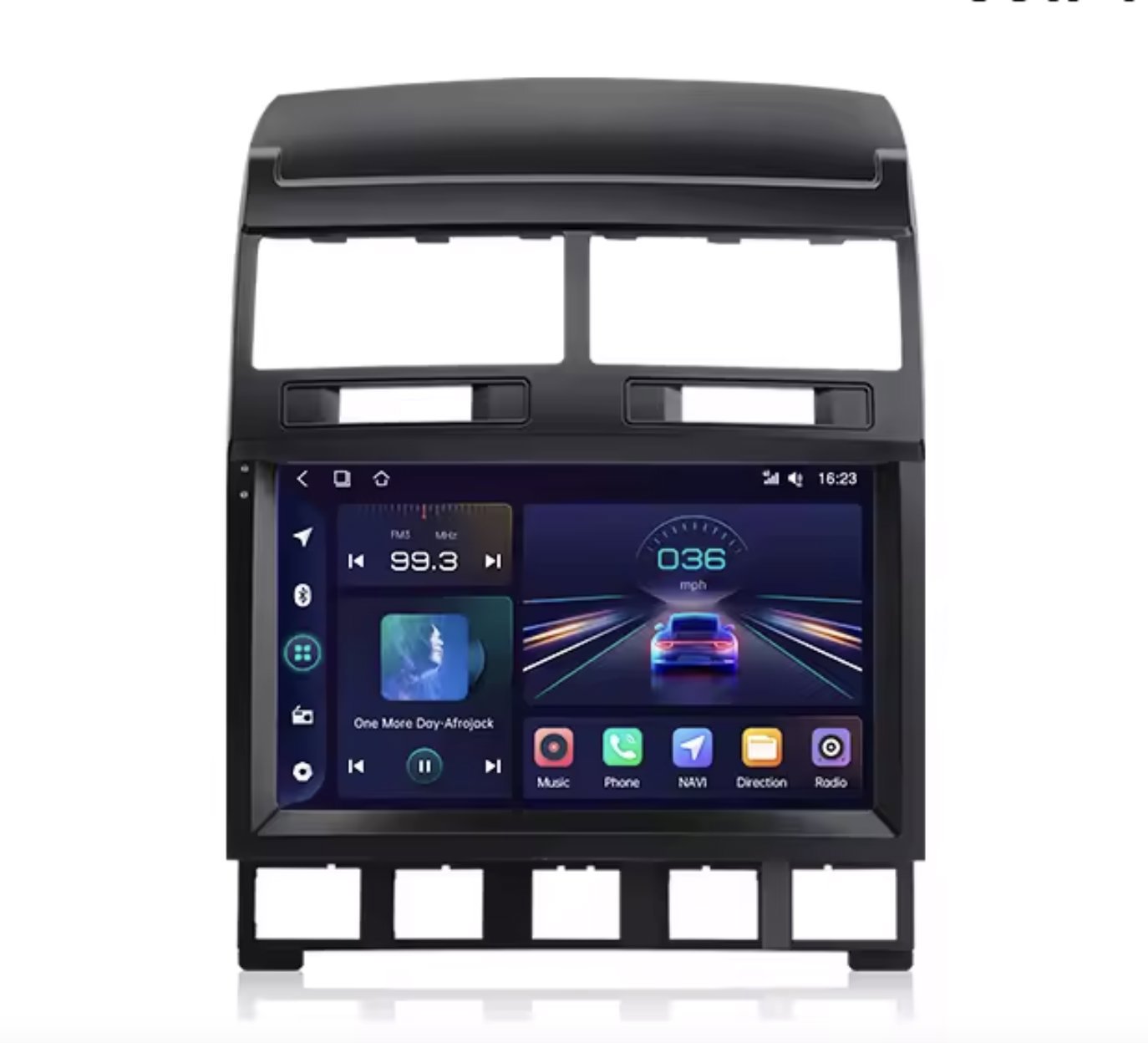 Ossuret Autorádio Volkswagen Touareg s CarPlay, Android Auto, GPS Navigace, Bluetooth, USB