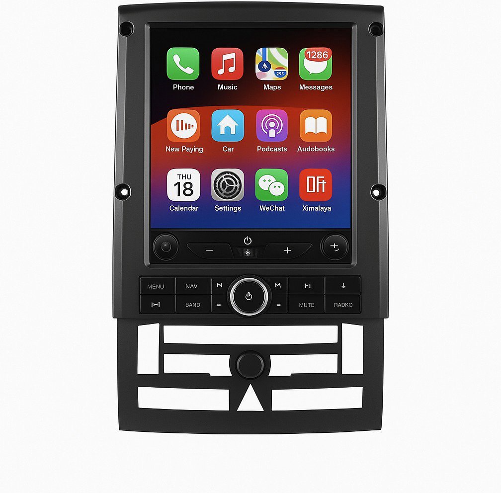 Ossuret Autorádio Peugeot 407 / 407CC / SW 2004–2011, Android 13, CarPlay, GPS, 8jádro