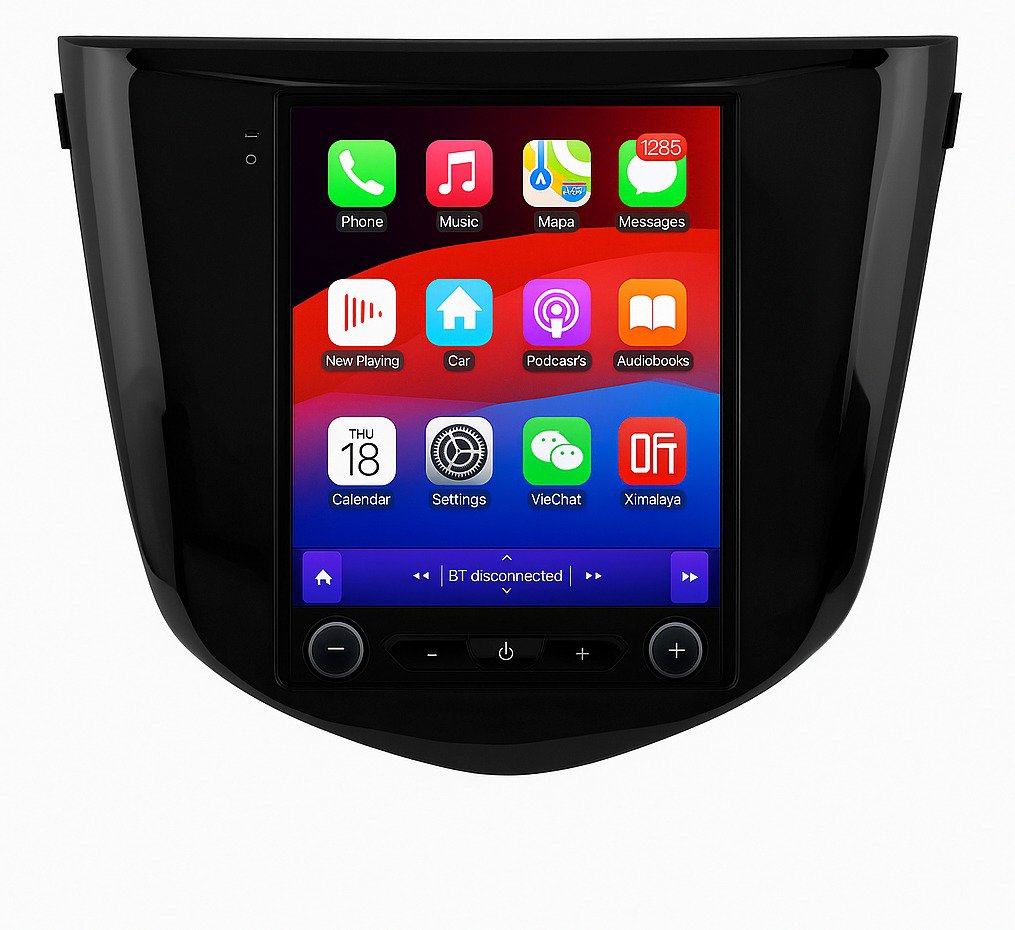 Ossuret Autorádio Nissan Qashqai J11, X-Trail T32 2013–2017, CarPlay, Android Auto