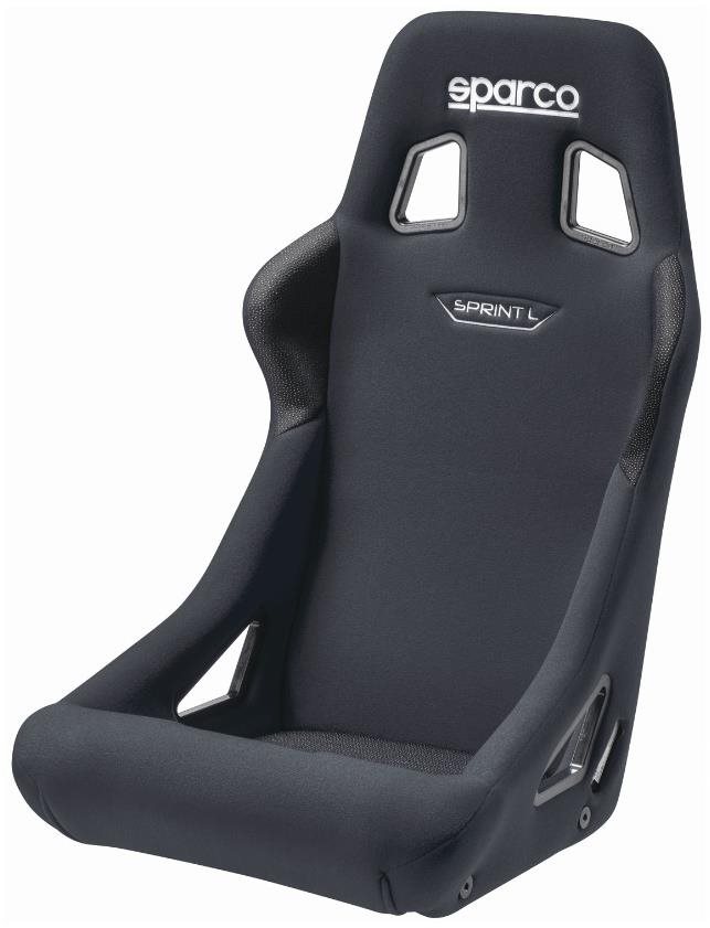 Sparco Sprint L závodní sedačka s trubkovou konstrukcí a homologací FIA 8855-1999, barva černá