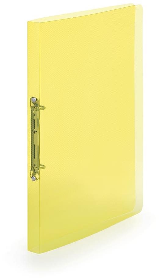 KARTON P+P Lines 2kroužkové A4 20 mm PP žluté