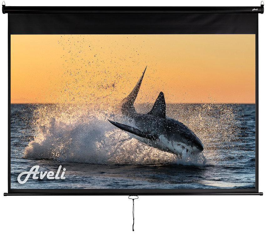 AVELI, roleta, 92", (16:10), černý tubus