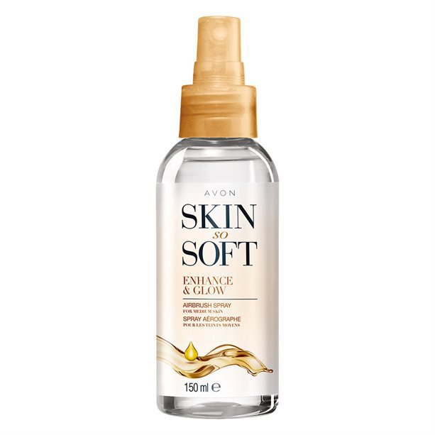 Avon Samoopalovací a rozjasňující olej ve spreji s jojobovým olejem 150 ml