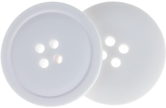 Knoflíky Žirovnice Knoflík 3 cm bílý, 349889B, sada 3 ks