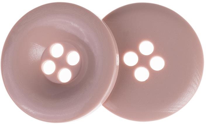 Knoflíky Žirovnice Knoflík 3,5 cm starorůžový, 366288D, sada 3 ks