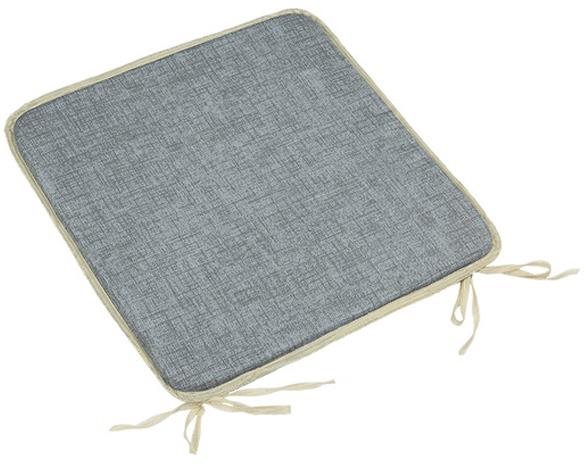 Bellatex sedák Lada 34/041, hladký, 40 × 40 cm, světle šedý Uni