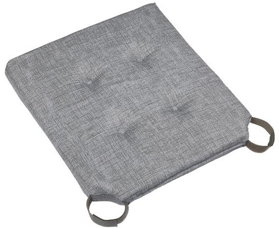 Bellatex sedák Ulla 620/041, hladký, 40 × 40 cm, světle šedý