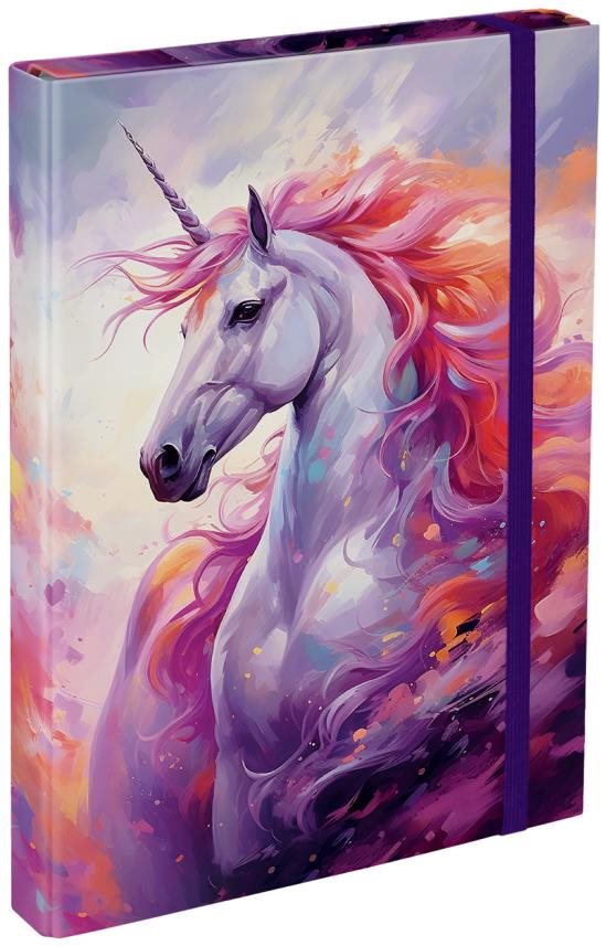 BAAGL Desky na školní sešity A4 Jednorožec Království