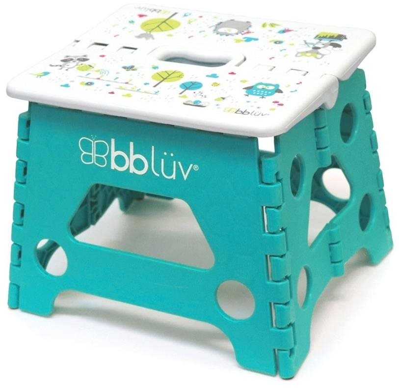 BBLÜV Stäp Skládací stolička Aqua