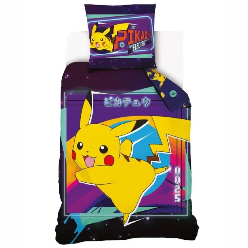 CARBOTEX Pokémon Pikachu bleskový útok 140 × 200 cm